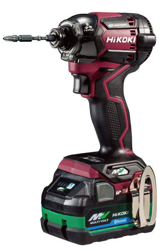 ★ハイコーキ(HIKOKI ※旧:日立工機) コードレスインパクトドライバー WH36DC(2XPRSZ) フレアレッド【桶川店】