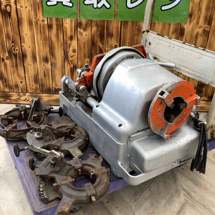 【店頭受取り限定】アサダ ASADA ねじ切り機 パイセット90 100V パイプ ボルト ねじ山 加工 水道 ガス管 チェーザ 【越谷店】