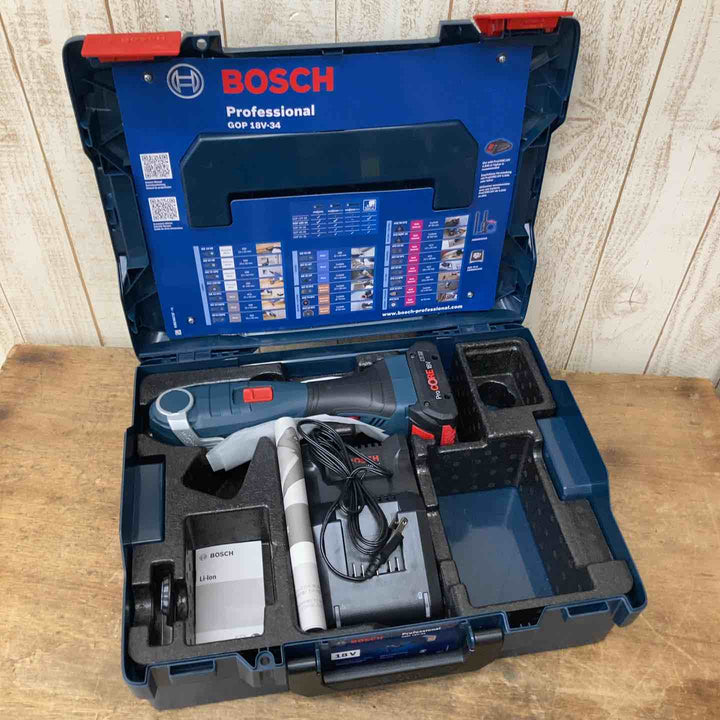 【未使用品】ボッシュ/BOSCH コードレスマルチツール GMF18V-34 バッテリー充電器セット【柏店】