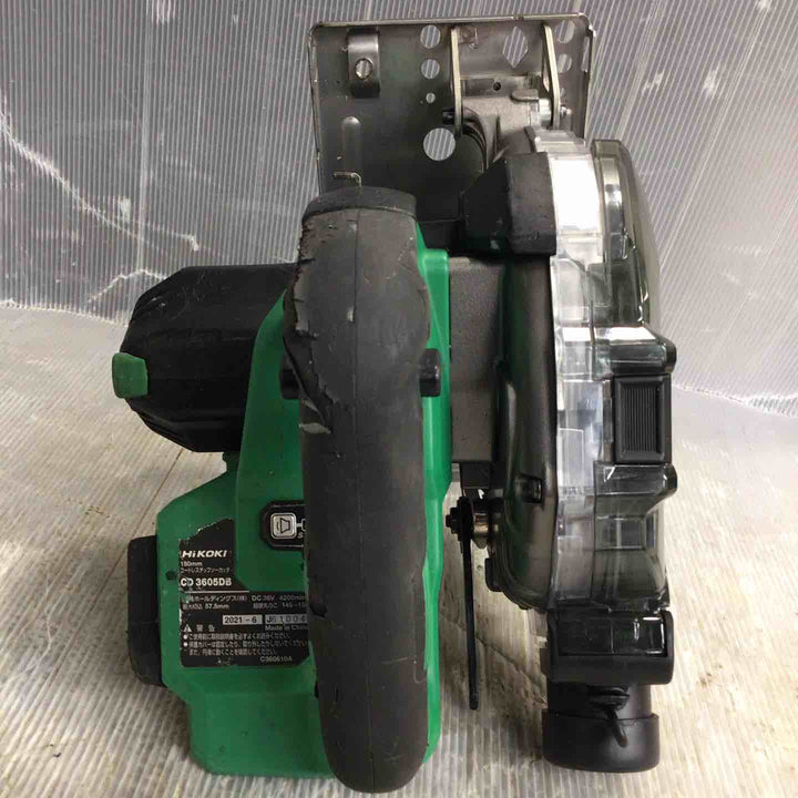 ★ハイコーキ(HIKOKI ※旧:日立工機) コードレスチップソーカッター CD3605DB(NN)【草加店】