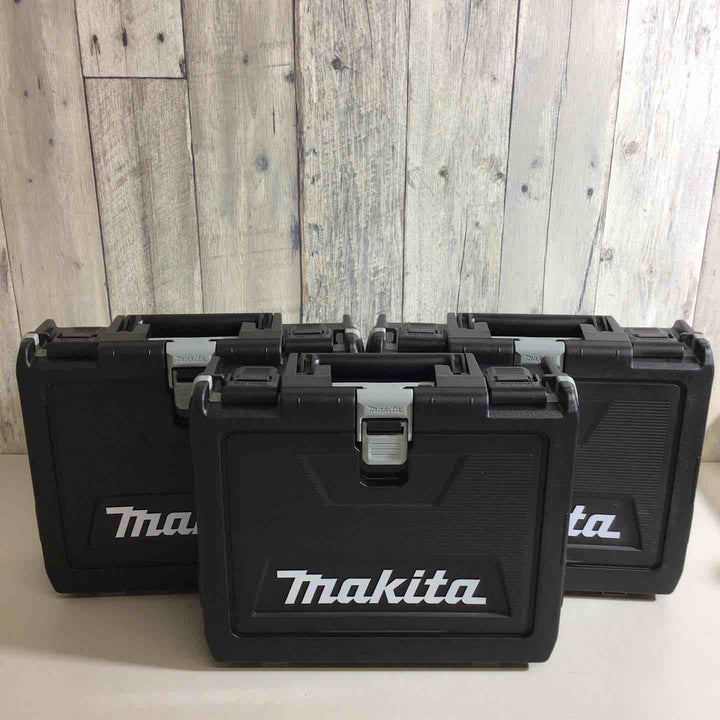 【未使用品】マキタ(makita) コードレスインパクトドライバー TD173DRGXB 3台セット ブラック【戸田店】