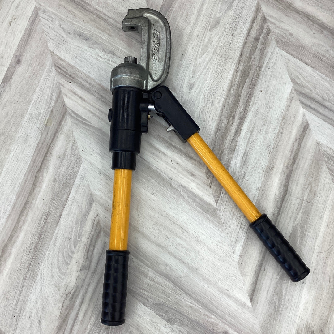 〇泉精器(IZUMI)  T型手動油圧式圧縮工具 EP-365【越谷店】