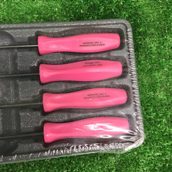 スナップオン(Snap-on) ミニピックツールセット クラシックグリップ ピンク ASA204BPM  【桶川店】