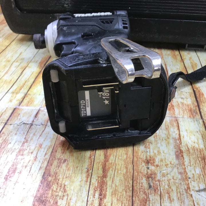 ★マキタ(makita) コードレスインパクトドライバー TD171DRGXB バッテリーのみ未使用です! 【川崎店】