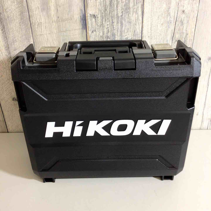 【未使用品】★純正バッテリー2個&充電器付き★ハイコーキ(HIKOKI ※旧:日立工機) コードレスインパクトドライバ ストロングブラック WH36DD(2XHBSZ) 黒 ブラック【戸田店】
