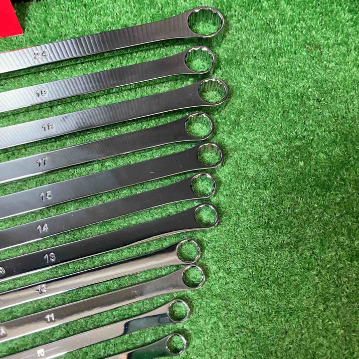 【未使用品(店頭展示品)】マックツール(MACTOOLS)ロングストレートメガネレンチ 11本セット BHFM2224PA~89PA サイズ8-24【岩槻店】