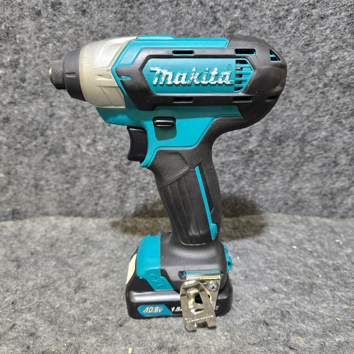 【中古品※スイッチ出力に波有り※】マキタ(makita) コードレスインパクトドライバー TD110DZ バッテリ付き!【桶川店】