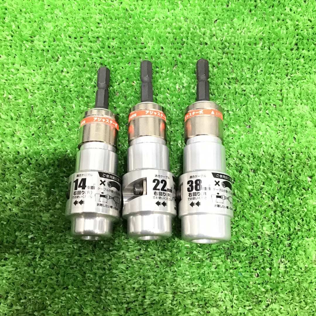 【中古美品】 Tajima(タジマ) ムキソケ CVアジャスター 9種フルセット DK-MS9AJSET  【草加店】