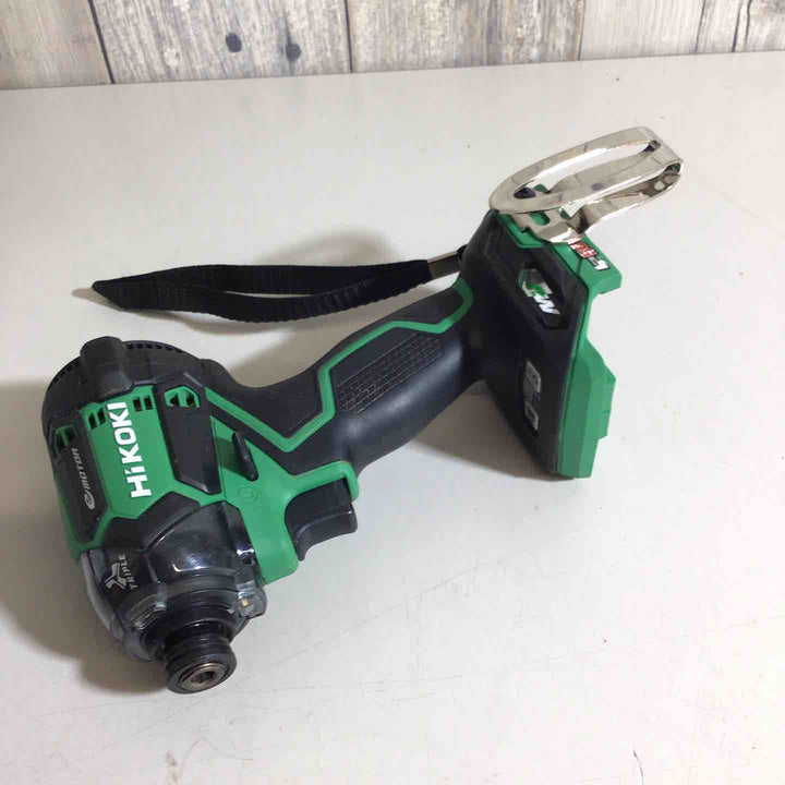 ★ハイコーキ(HIKOKI ※旧:日立工機) コードレスインパクトドライバ WH36DC(2XPS)(L) Bluetooth対応電池【戸田店】