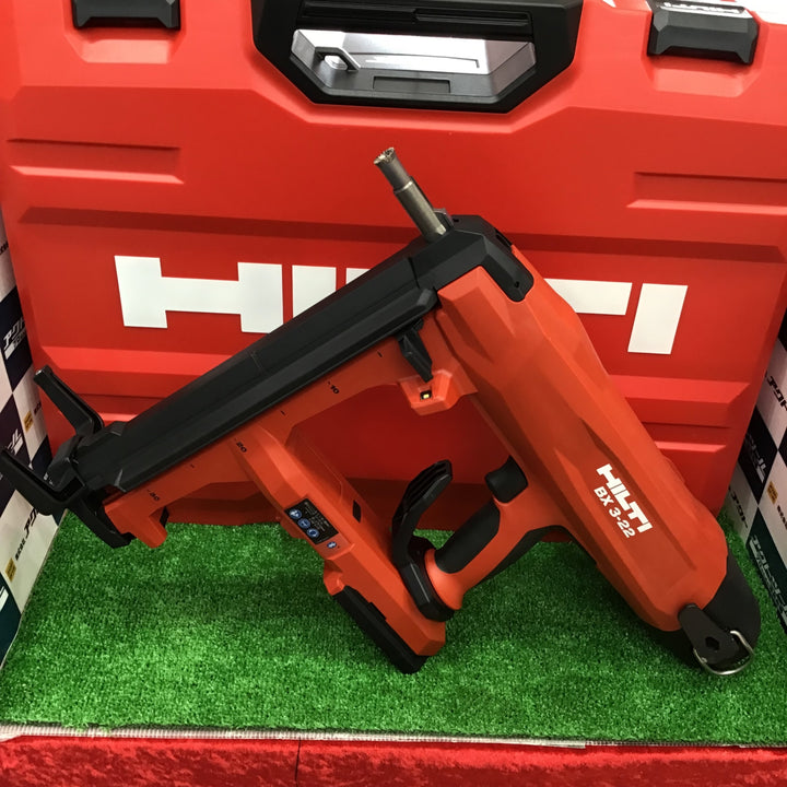 未使用 BX 3-L-22 充電式コンクリートネイラー (長いピン) 鋲打機【草加店】