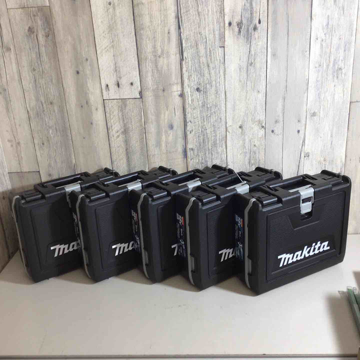 【未使用品】マキタ(makita) コードレスインパクトドライバー TD173DRGX TD173DRGXB TD173DRGXOブルー 青 ブラック 黒 オリーブ 5台セット【戸田店】