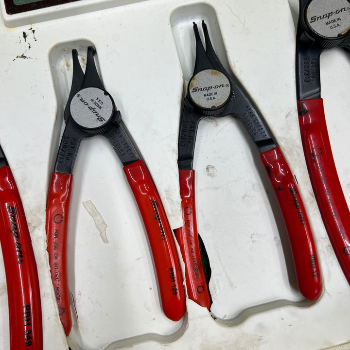 Snap-on スナップオン/スナップリングプライヤーセット PRH404 ※ケース破損あり 【桶川店】