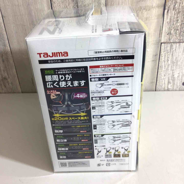 □タジマ(Tajima) ハーネスZS 黒 Lサイズ AZSL-BK【戸田店】