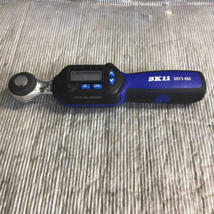 ◇SK11 デジタルトルクレンチ 差込角 9.5mm 3~60N・m SDT3-060【草加店】