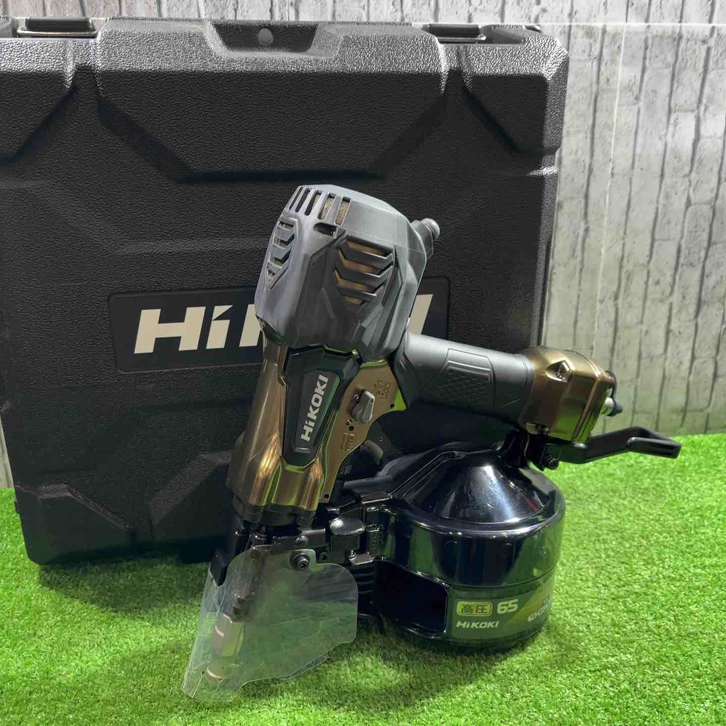 ☆ハイコーキ(HIKOKI ※旧:日立工機) 高圧エア釘打ち機 NV65HR2(N