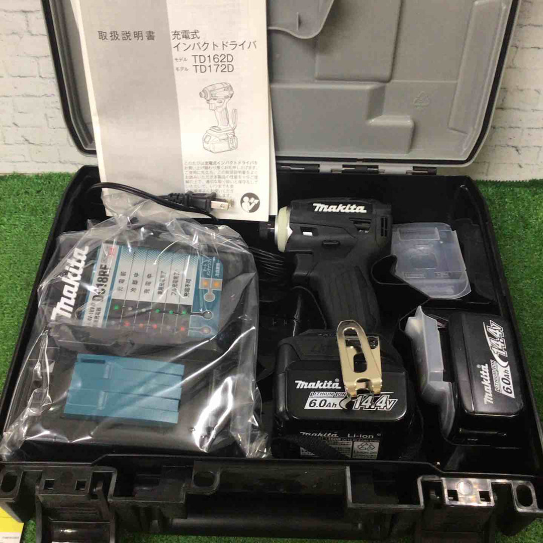 ★マキタ(makita) コードレスインパクトドライバー TD162DRGXB【町田店】