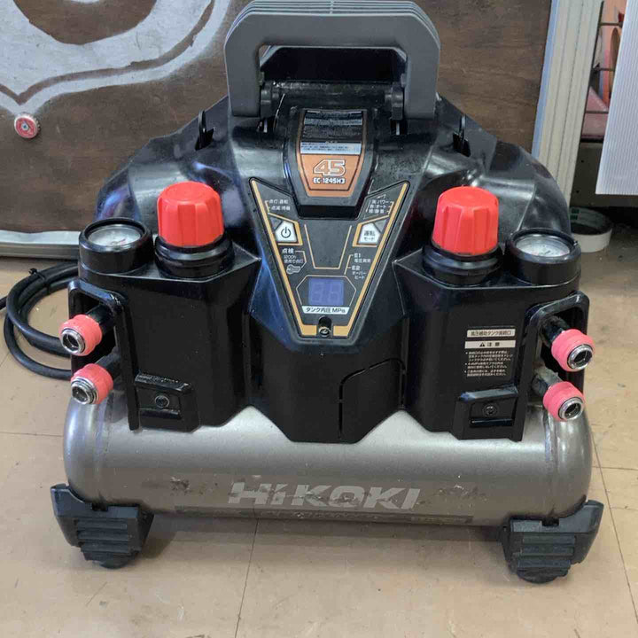 ★ハイコーキ(HIKOKI ※旧:日立工機) エアコンプレッサー EC1245H3(CS)【草加店】