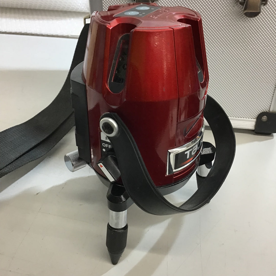 【中古品】○タジマ(Tajima) レーザー墨出し器 矩十字・横  ZERO-KJY 三脚 受光器付【戸田店】