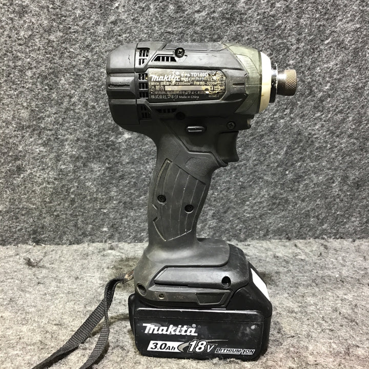 ★マキタ(makita) コードレスインパクトドライバー TD149DRFXB【桶川店】