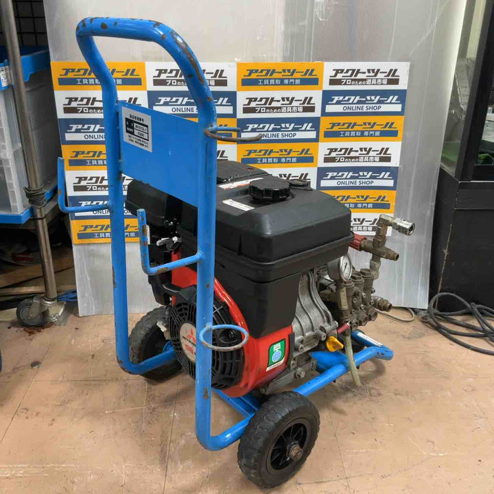 【店頭受取り限定】フルテック flutech エンジン高圧洗浄機 JA1513L-f ガン2点 延長ホースリール 付【草加店】