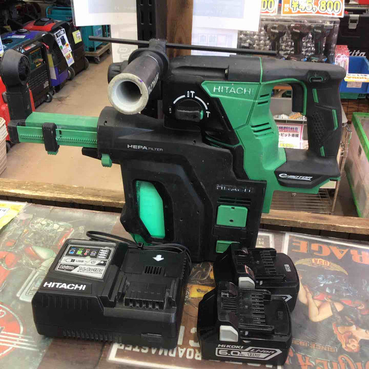 ★ハイコーキ(HIKOKI ※旧:日立工機) コードレスハンマドリル DH18DBL(2LYPK)【草加店】