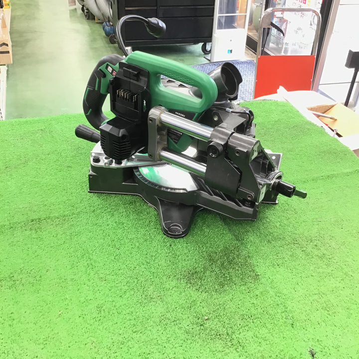 ★ハイコーキ(HIKOKI ※旧:日立工機) コードレス卓上スライド丸のこ C3606DRA バッテリ4個付き!【桶川店】