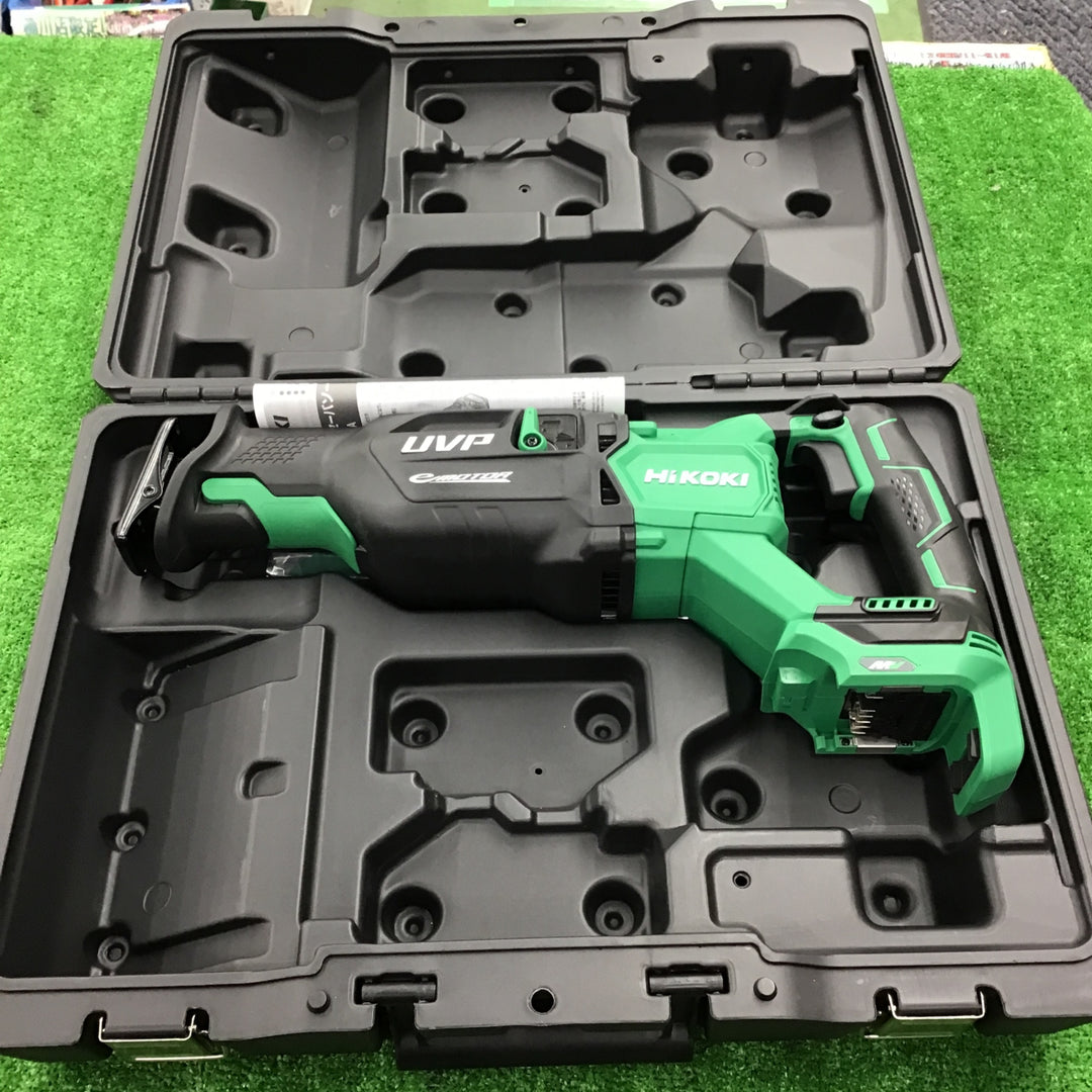【未使用・本体+ケース!】 ハイコーキ (HIKOKI ※旧:日立工機) コードレスセーバーソー CR36DA(NN) 【桶川店】