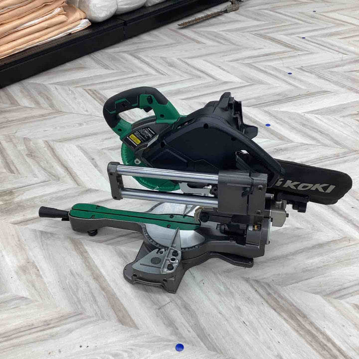 ★ハイコーキ(HIKOKI ※旧:日立工機) コードレス卓上スライド丸のこ C3607DRA(NN)【越谷店】