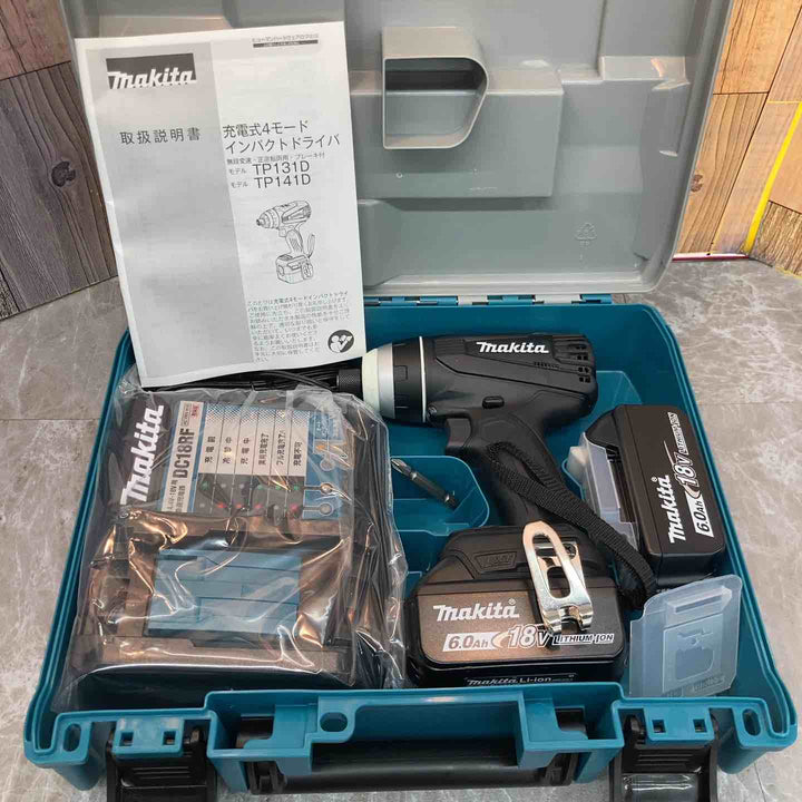 ★マキタ(makita) コードレス4モードインパクトドライバー TP141DRGXB【八潮店】