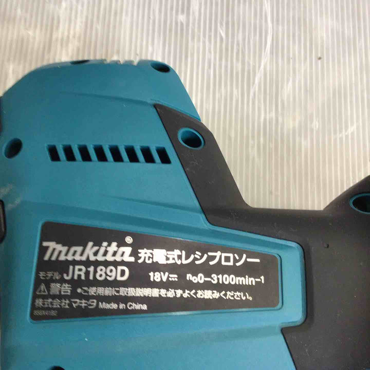 ★マキタ(makita) コードレスレシプロソー JR189DZ【草加店】