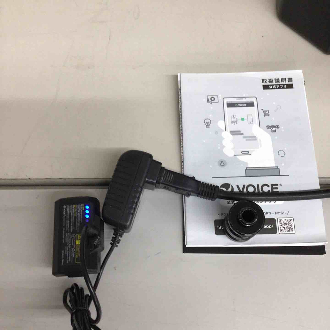 【中古品】◇VOICE レーザー墨出し器 フルライングリーンレーザー Model-G8 バッテリー2個 受光器三脚なし【戸田店】