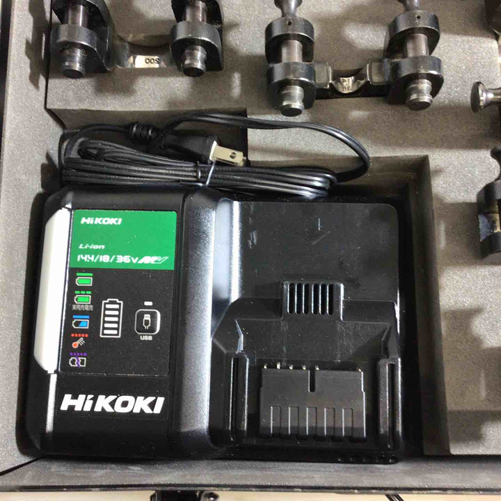 【中古品】★ハイコーキ HIKOKI コードレス圧着機 VC18DBL(LXPK) 付属バッテリー未使用品【戸田店】