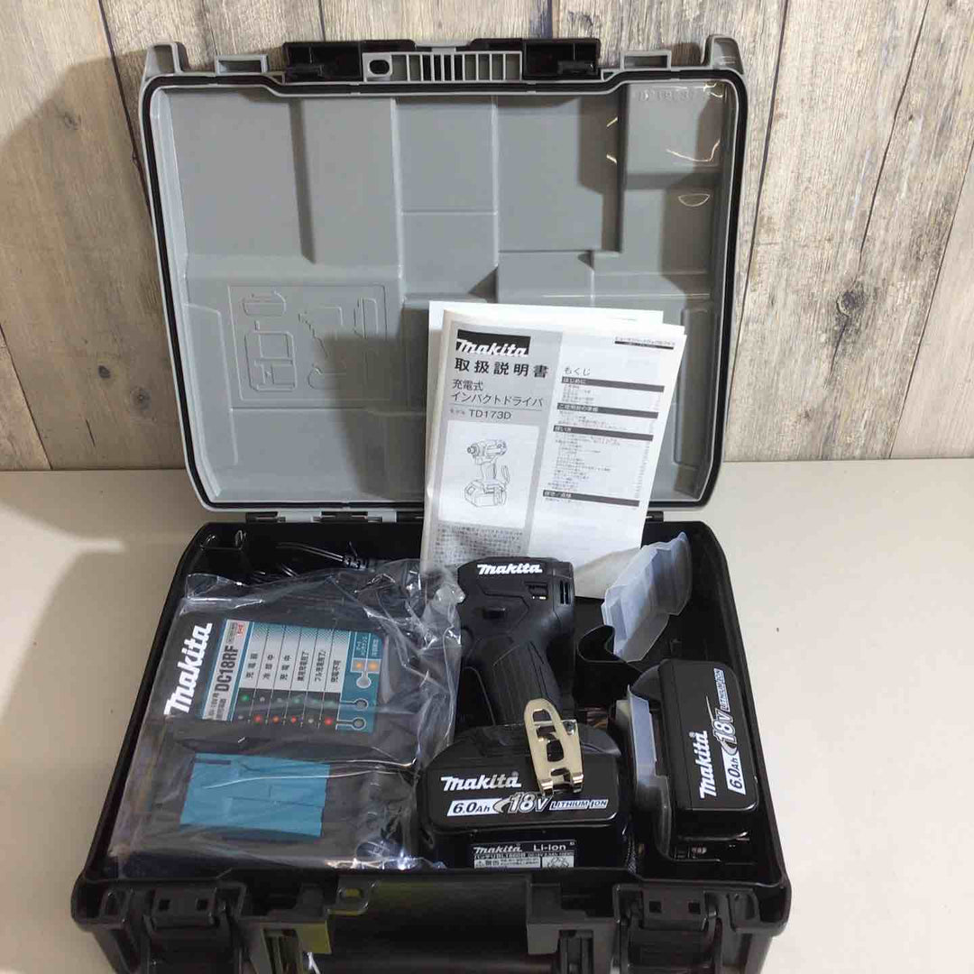★マキタ(makita) コードレスインパクトドライバー TD173DRGXB【戸田店】