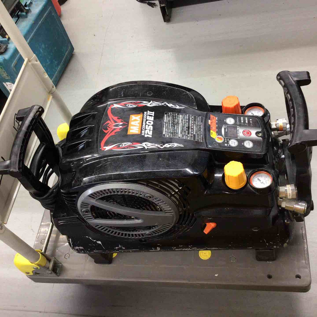 ◇マックス(MAX) エアコンプレッサー AK-HL1250E2 ブラック 黒【戸田店】