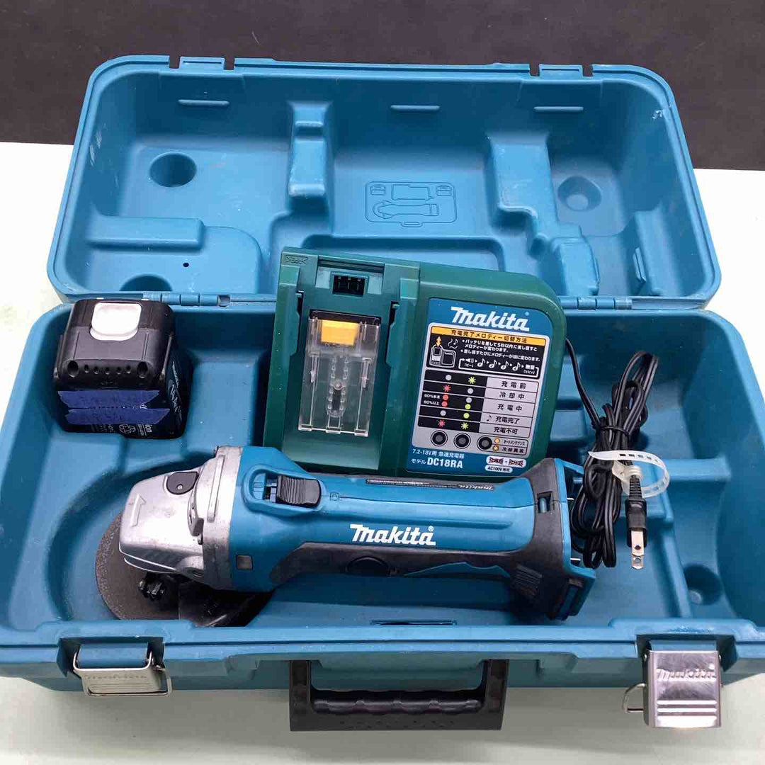 ☆マキタ(makita) 100mmコードレスディスクグラインダー GA400DRF【越谷店】