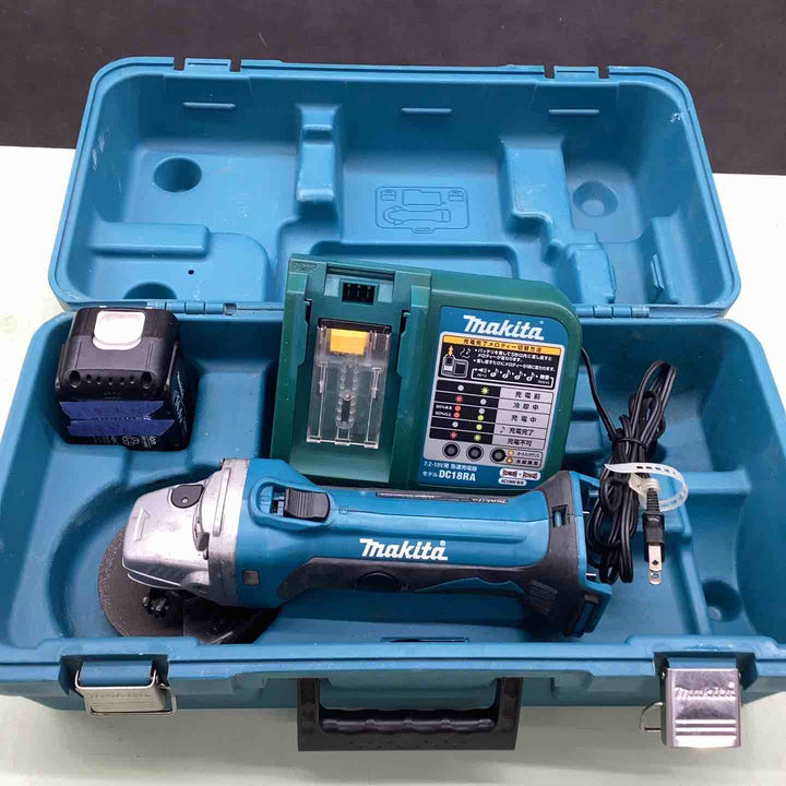 ☆マキタ(makita) 100mmコードレスディスクグラインダー GA400DRF【越谷店】