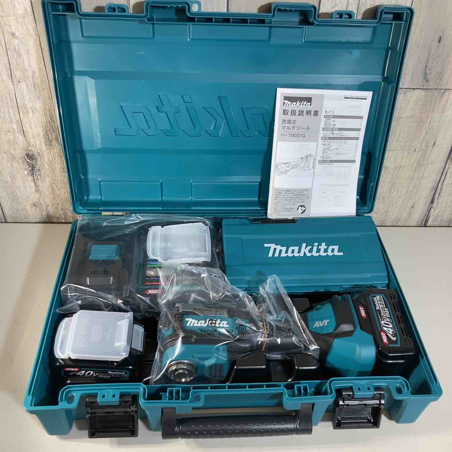 ★マキタ(makita) 40Vmax コードレスマルチツール TM001GRDX 純正バッテリー付属【戸田店】 ☆マキタ(makita) 40Vmax コードレスマルチツール TM001GRDX 純正