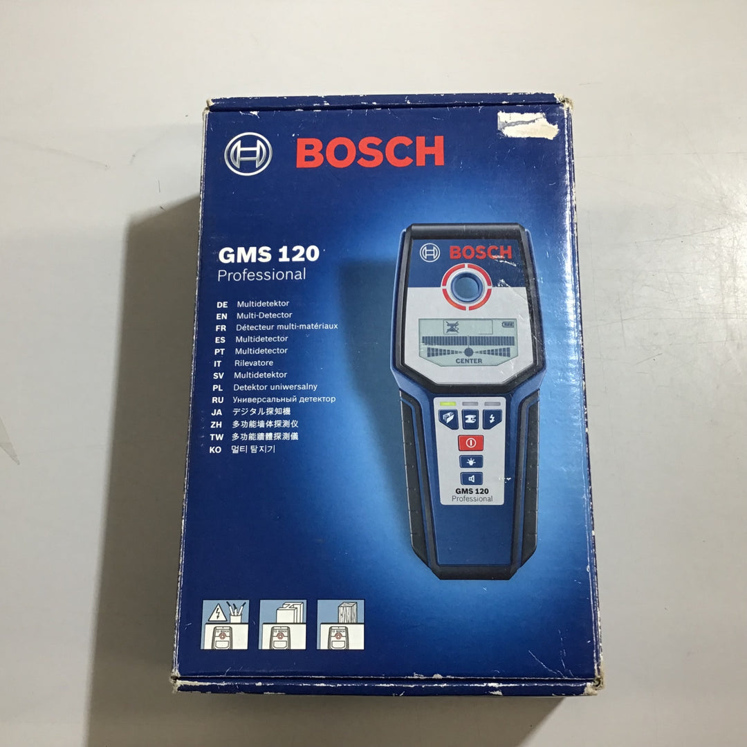 【中古品】BOSCH デジタル探知機 金属探知機 GMS120 【戸田店】
