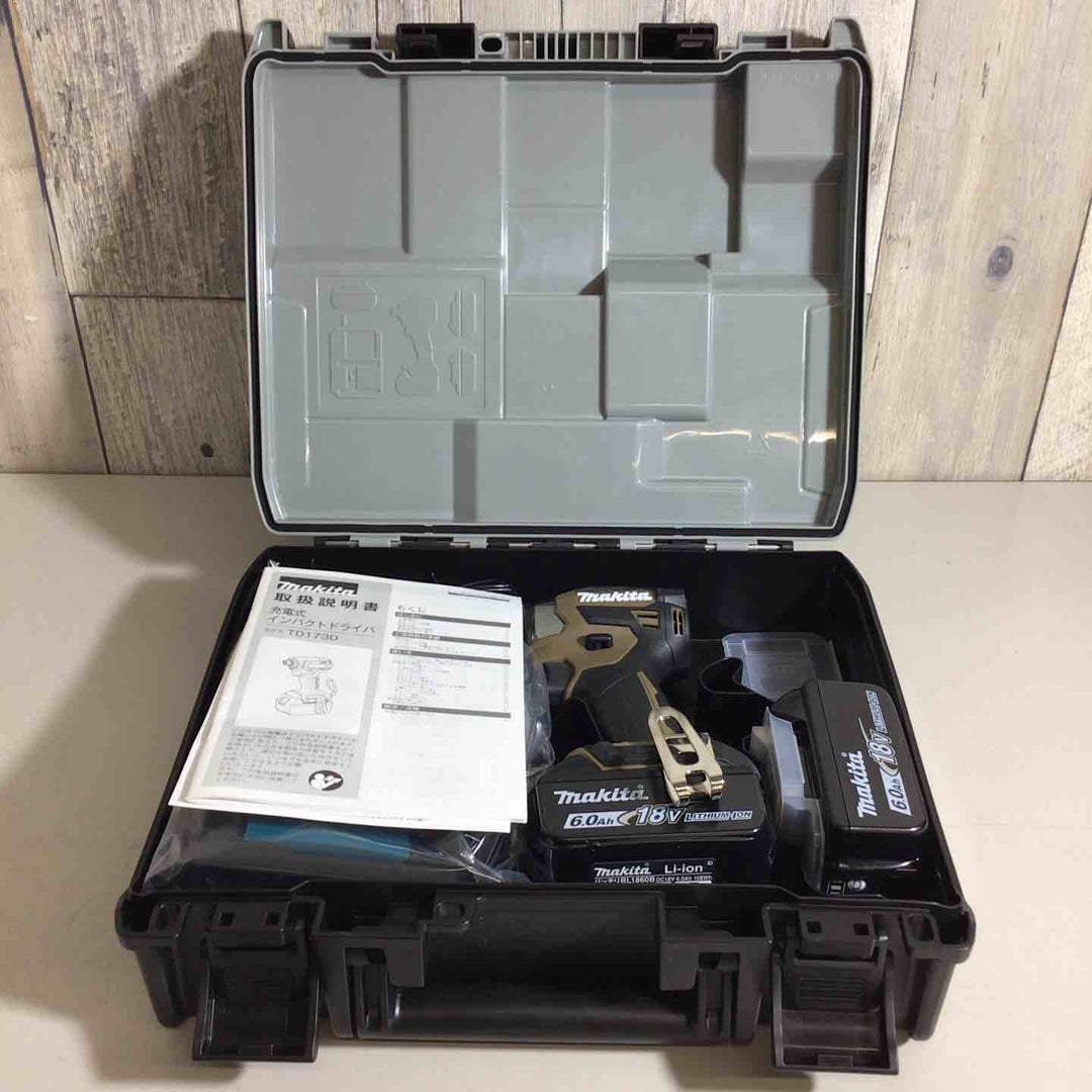 【未使用品】マキタ(makita) コードレスインパクトドライバー TD173DGXAB 3台セット【戸田店】