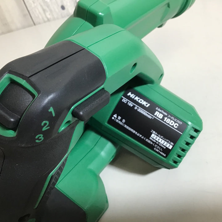 【未使用品】★ハイコーキ HIKOKI 18V コードレスブロア RB18DC(NN) 本体のみ【戸田店】