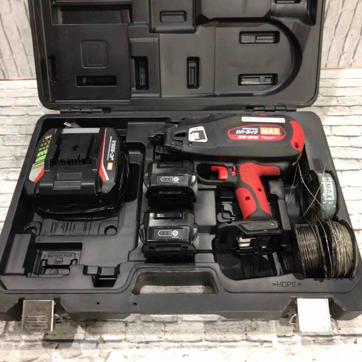 ★マックス(MAX) 鉄筋結束機 RB-219-B2C/1450A リバータイア【鴻巣店】