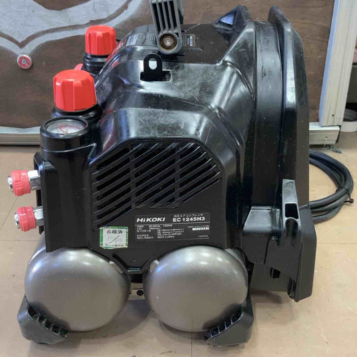 ★ハイコーキ(HIKOKI ※旧:日立工機) エアコンプレッサー EC1245H3(CS)【草加店】