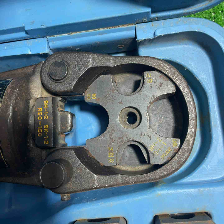 ☆泉精器(IZUMI) 手動油圧式圧着工具 9H-2【川口店】