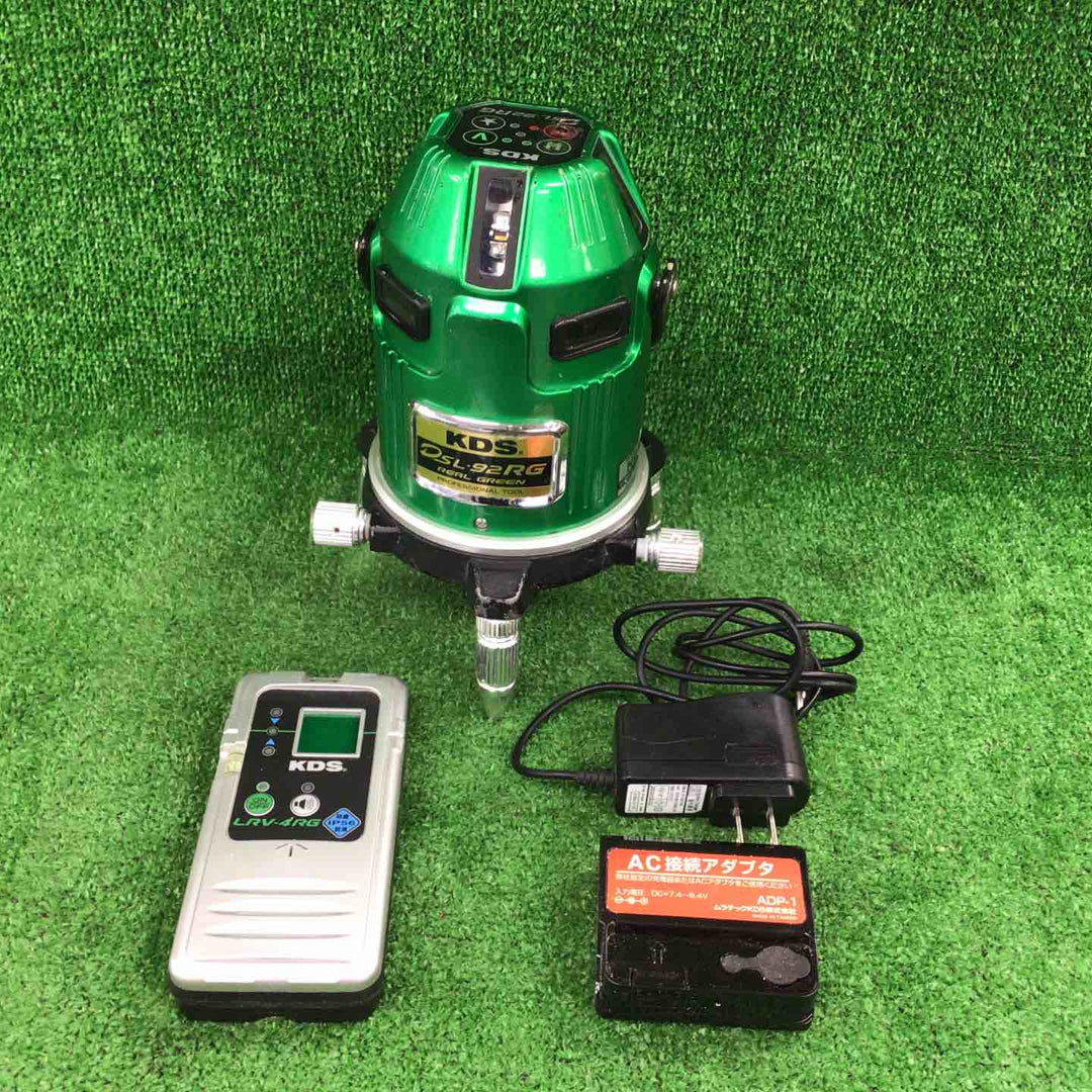 KDS 電子整準 グリーンレーザー墨出し器 DSL-92RG【川崎店】