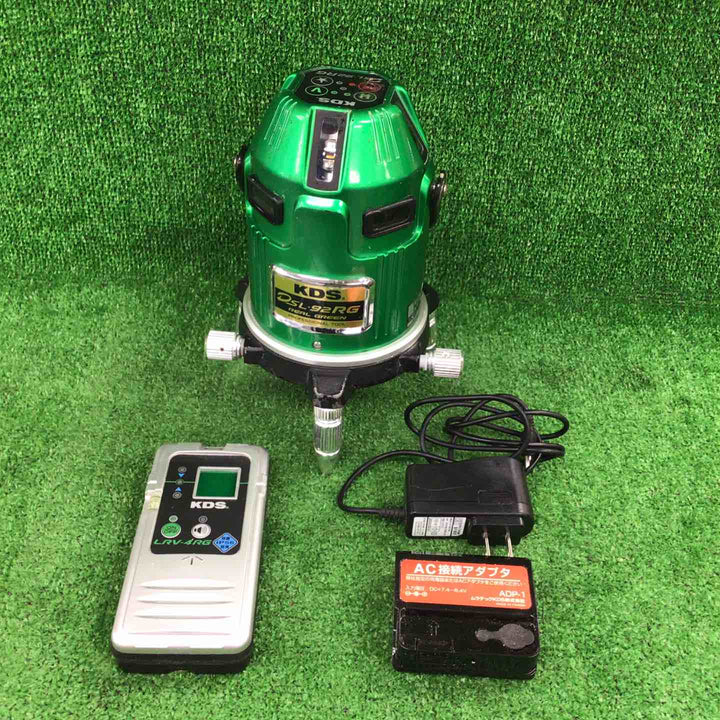 KDS 電子整準 グリーンレーザー墨出し器 DSL-92RG【川崎店】