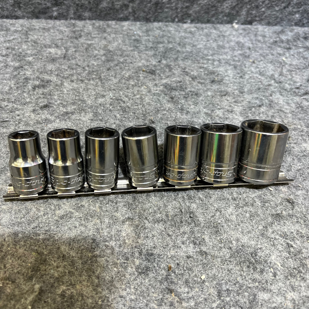 スナップオン 1/2" シャローソケット 11個セット インチサイズ 1/2"~1-1/4"(TW161~TW401)【桶川店】