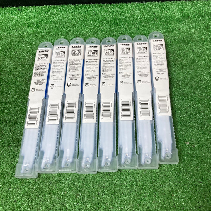 【未使用品(店頭展示品)】レノックス(LENOX) セーバーソー・レシプロソー替刃 LXJP814RP 200mm 6枚入り 8個セット