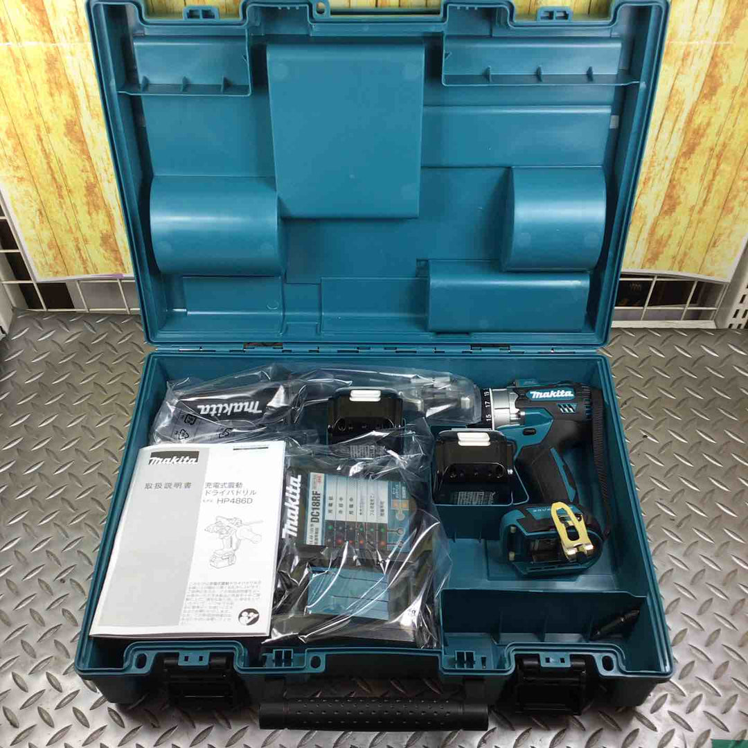 ★マキタ(makita) コードレス振動ドリルドライバー HP486DRGX【川崎店】