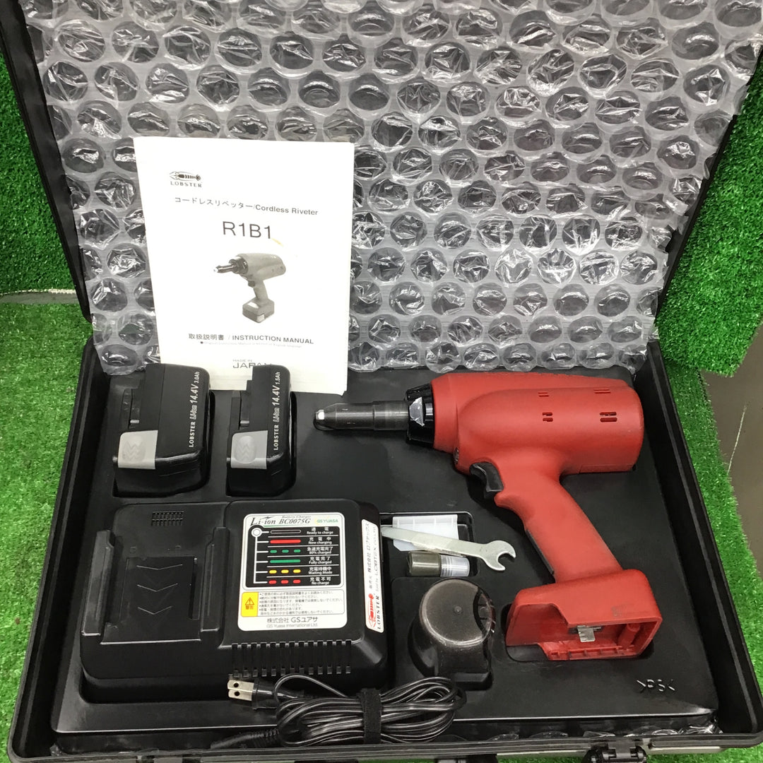 LOBSTER ロブスター 14.4Vコードレスリベッター R1B1【桶川店】