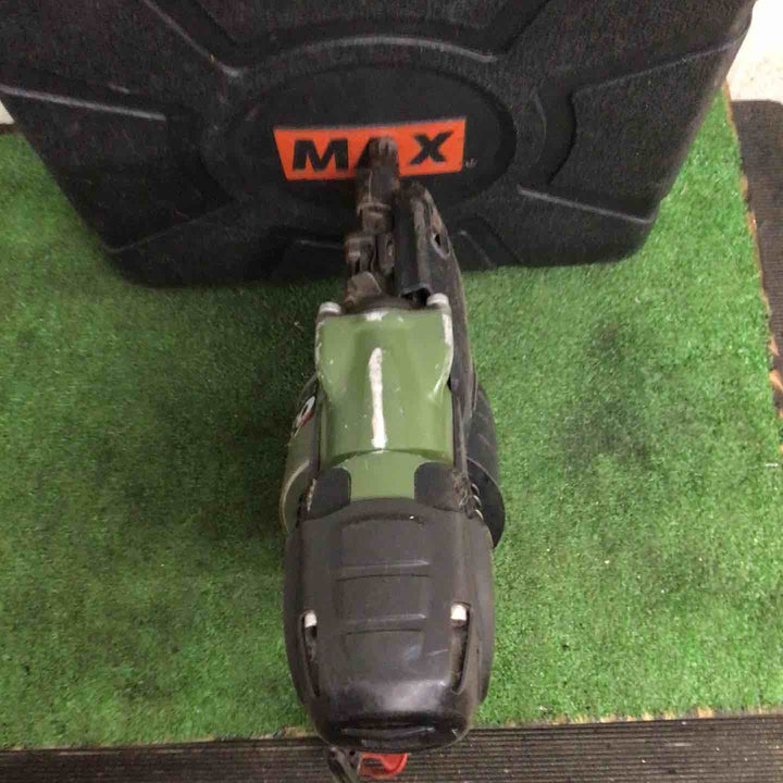 ★マックス(MAX) 高圧エア釘打ち機 HN-65N4(D)_ミリタリーグリーン【町田店】